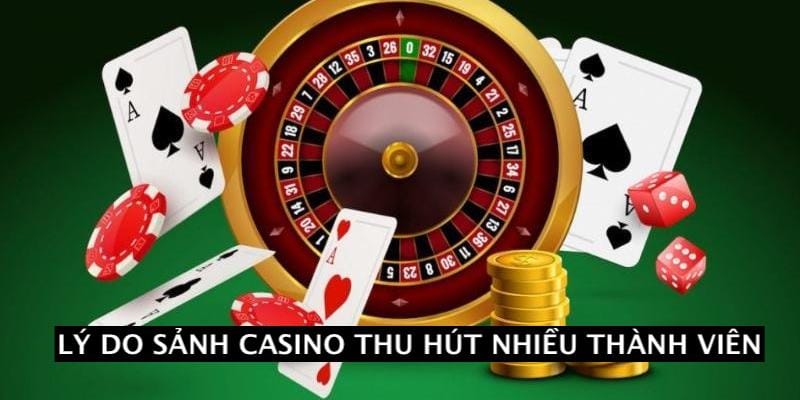 Lý do sảnh casino tại FB88 thu hút nhiều người chơi