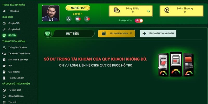  Dịch vụ rút tiền FB88 nhanh gọn và bảo mật